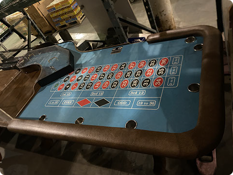 Used Casino Chairs Poker Table Blackjack Table 3 Card Poker Table Pai Gow Blackjack Switch Crazy 4 Poker Roulette Table Craps Table Dice Table