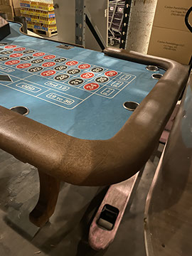 Used Casino Chairs Poker Table Blackjack Table 3 Card Poker Table Pai Gow Blackjack Switch Crazy 4 Poker Roulette Table Craps Table Dice Table