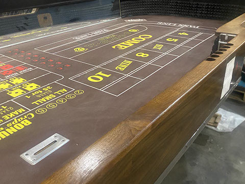 Used Craps Table Casino Salvage Yard 702-444-1677