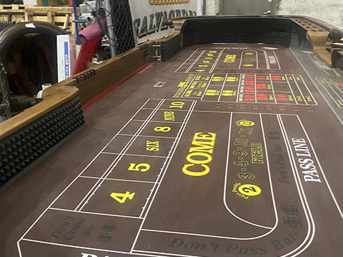 Used Craps Table Casino Salvage Yard 702-444-1677