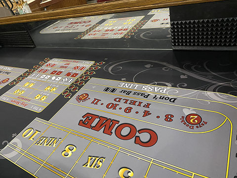 Used Craps Table Casino Salvage Yard 702-444-1677