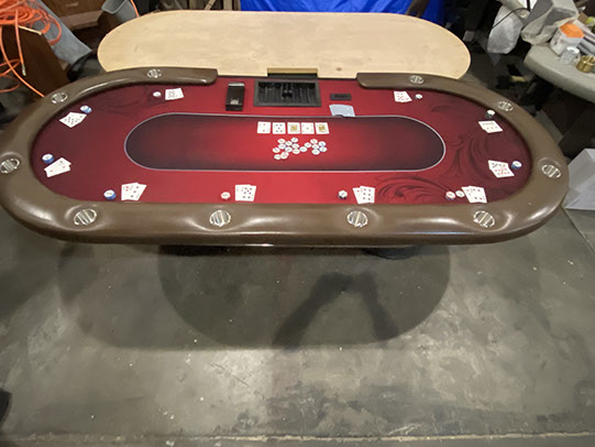 Used casino equipment  Used casino equipment  Used Poekr Table