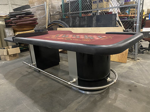 Used Roulette Table Used Casino Chairs Poker Table Blackjack Table 3 Card Poker Table Pai Gow Blackjack Switch Crazy 4 Poker Roulette Table Craps Table Dice Table