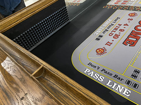Used Craps Table Casino Salvage Yard 702-444-1677