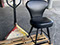 Used Casino Chairs.  Blackjack Stool Refurbished, new upholstery and powdercoating