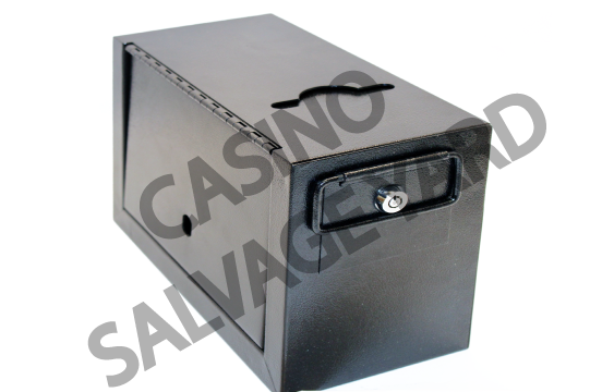 Casino Drop Box and Shield Brand New Drop Box and Shield/Sleeve.  Black Universal slot.