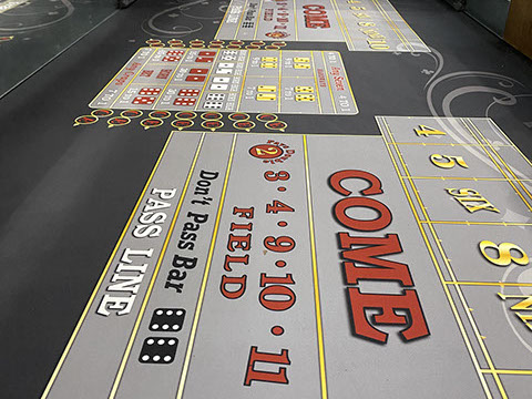 Used Craps Table Casino Salvage Yard 702-444-1677