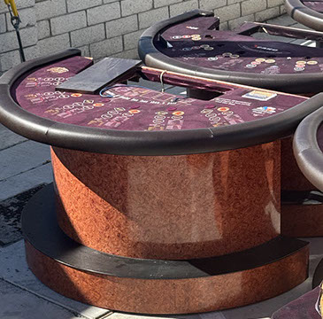 Used Casino Chairs Poker Table Blackjack Table 3 Card Poker Table Pai Gow Blackjack Switch Crazy 4 Poker Roulette Table Craps Table Dice Table