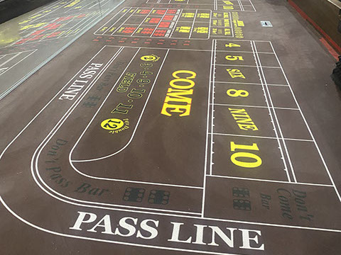 Used Craps Table Casino Salvage Yard 702-444-1677